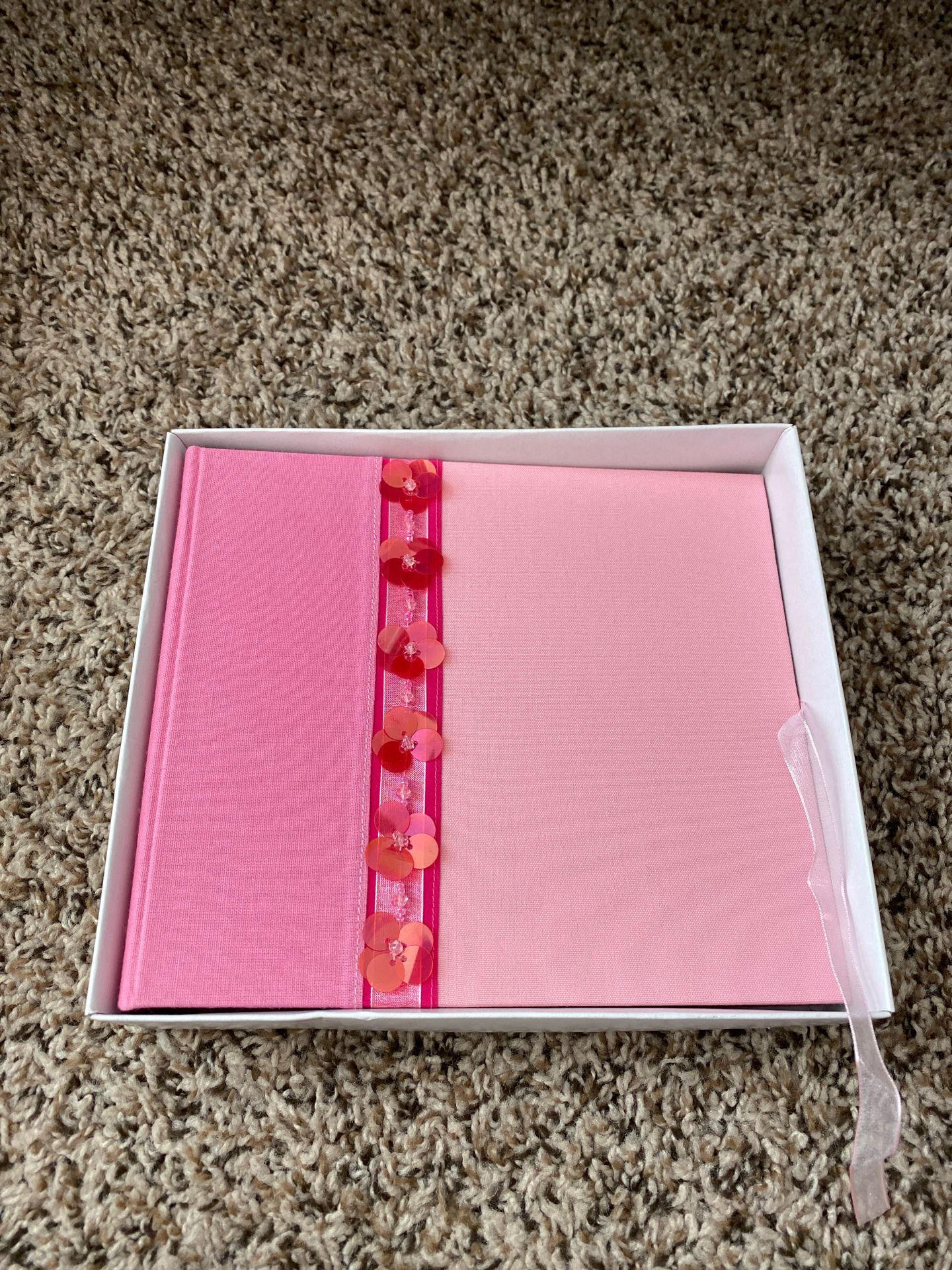 New pink photo album 20 pages