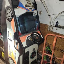 Sega Monoco Gp Arcade Game (Works)