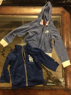 Boys Nike and dodgers size 12 months