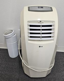 ❄️ LG LP0910WNR Portable Air Conditioner w/ Exhaust Hose – Compact & Powerful Cooling! 🔥