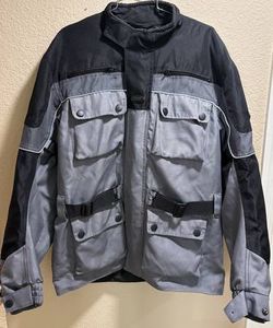 Bilt BLW1 Armored Padded Motorcycle Jacket Medium