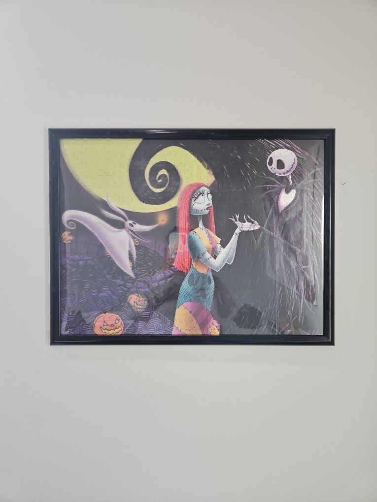 Nightmare Before Christmas Puzzle Art 