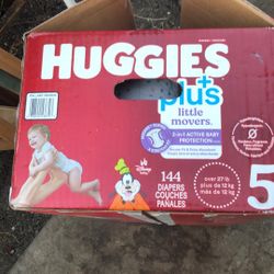 Size 5 Huggie Diapers