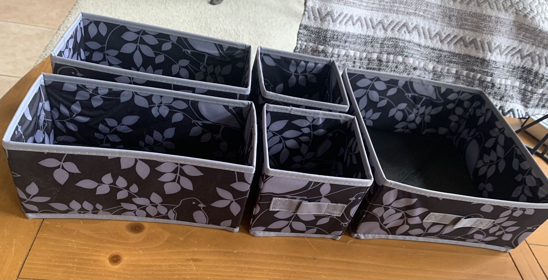 New Drawer Organizers -5 Boxes