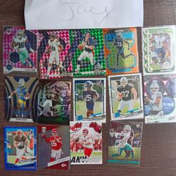 Football ,basketball baseball cards.