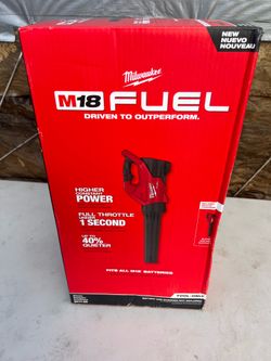 Milwaukee blower M18 Tool only