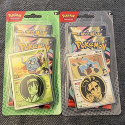 Pokemon TCG 2 Pack Blister Ascended Heroes Erika’s Tangela & Larry’s Komala 