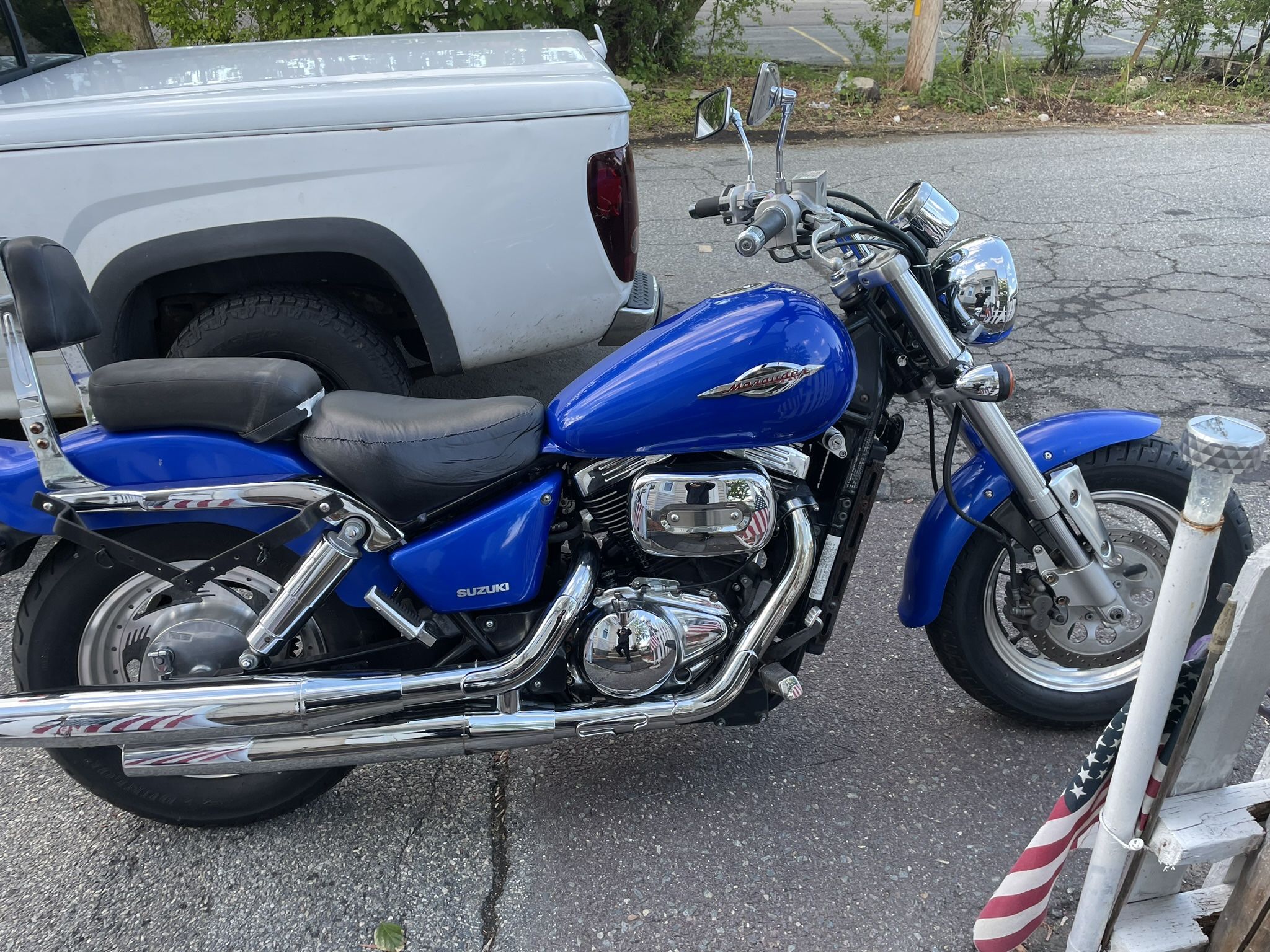 04 Suzuki Marano 800 Cc Saddlebags Bluetooth 2000
