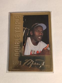 Michael Jordan 22 karat gold card