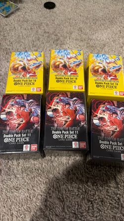 One Piece 15 and 16 Double Packs