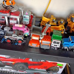 Maxx Collection And Remote Control Front End Loader And Big Trailer