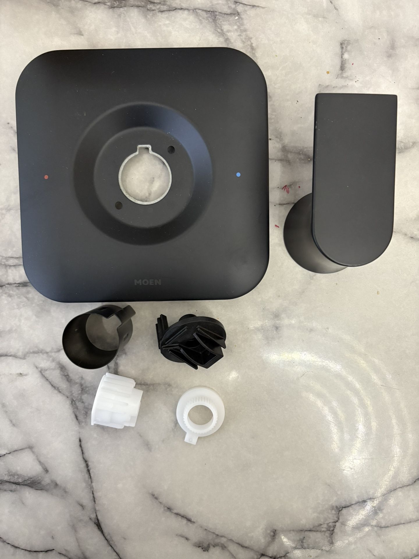 Replacement Moen Genta LX T2471BL Posi-Temp Valve Trim Kit – Matte Black Finish, Metal Construction, Lever Handle (Valve & Cartridge Sold Separately)