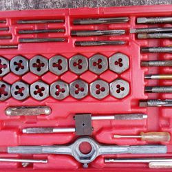 Made In USA Work Shops Tap And Die Set 