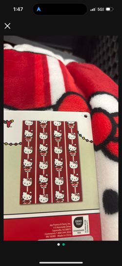 Hello Kitty Christmas Throw