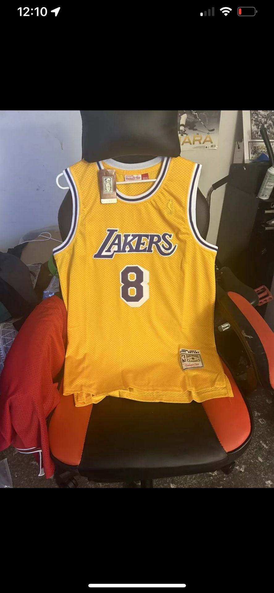 Kobe Bryant Jersey Hard Wood Classics Size XL NWT