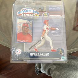 Starting Lineup 2 W/card Bobby Abreu Philadelphia Phillies Action Figure 