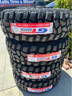 31x10.50r15 GTradial tires nuevas con 50,000 millas de garantía las 4