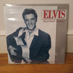 Vintage Elvis Presley 1992 Wall Calendar 12”x12” ELVIS Guitar Man Sealed