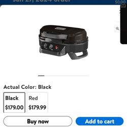 Coleman Roadtrip 225 Tabletop Propane Gas Grill, Black