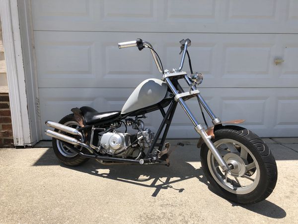 110cc mini bike chopper