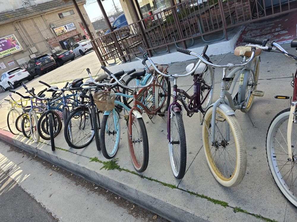 Bicycles Most Sizes Different Prices Start @ $100