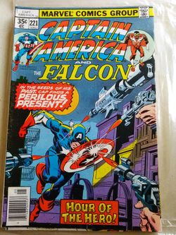 Captain America and the falcon hour of the hero