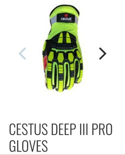 *BRAND NEW* Cestus Deep III Pro Gloves (Size: X-Large: 10" - 10.5" )