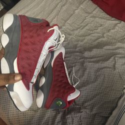size 12 fire red 13s 