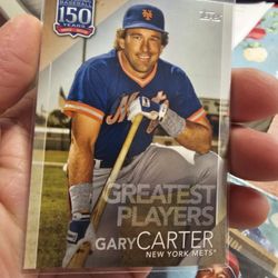 Gary Carter '19 Topps 150th Years Of Baseball Insert Baseball Card '19 Topps Archives Baseball Card 