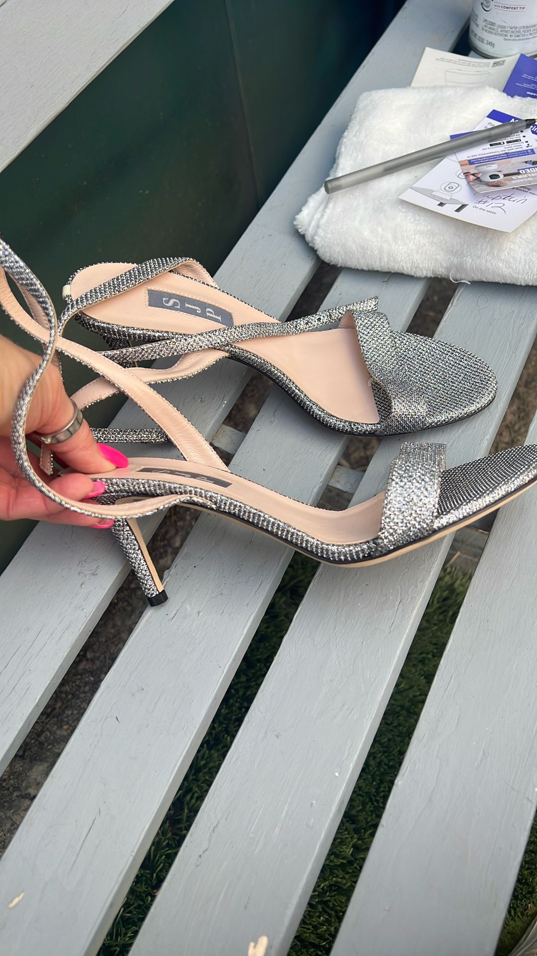 Sarah Jessica Parker Open Toed Heals