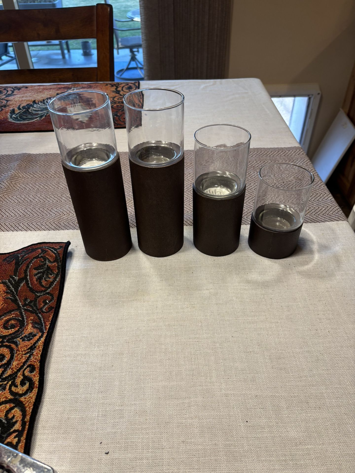 Candle Holders set of four