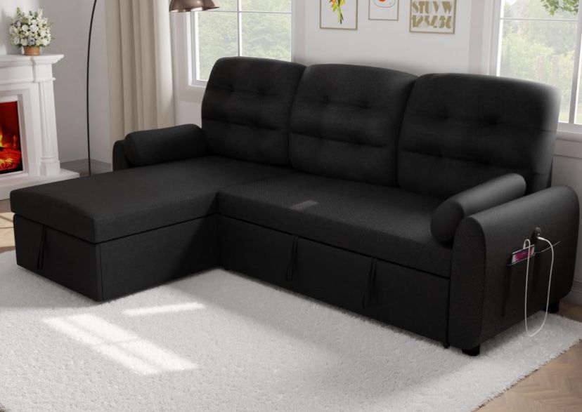 Two Sectional Sleeper Sofas - Like New!