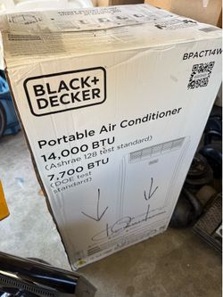 Portable AC - Black and Decker 14,000 BTU