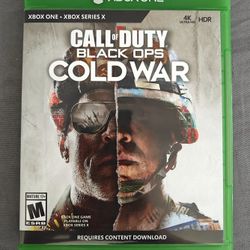 Call Of Duty Black Ops Cold War: Xbox One