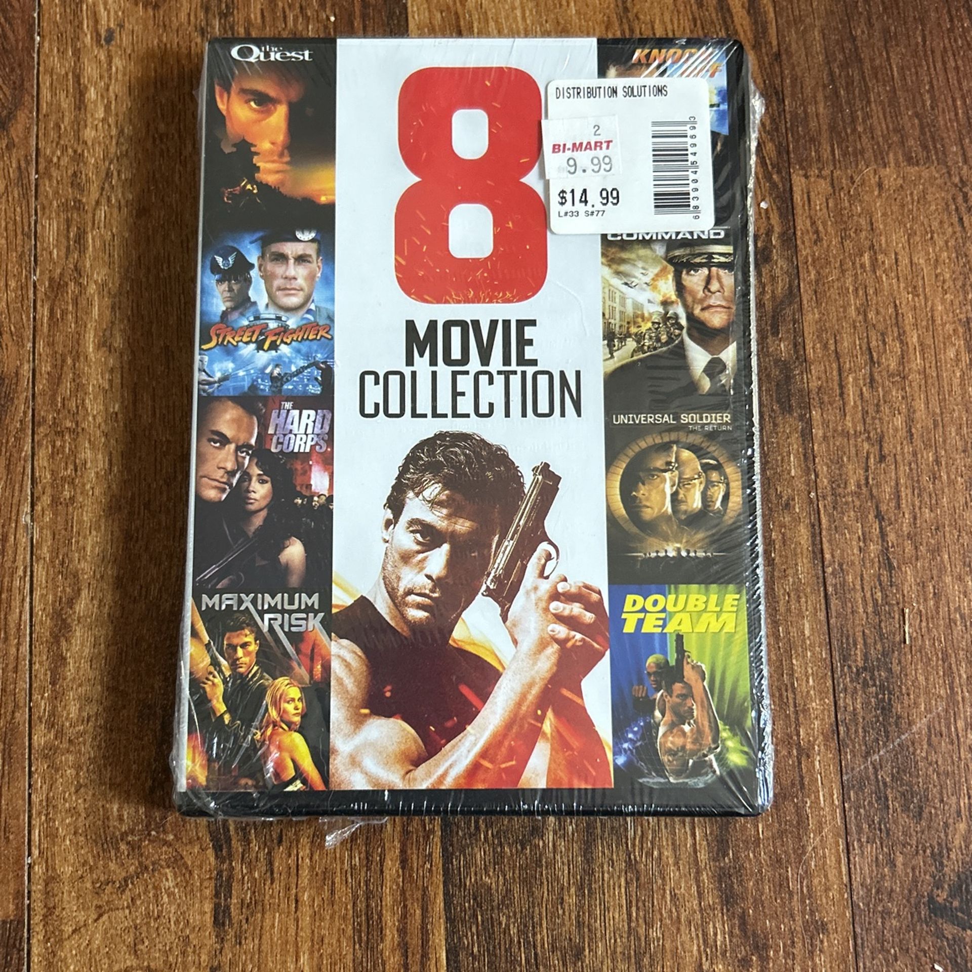 8 Movie Collection Claude Van Dame