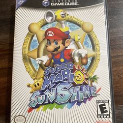 Super Mario Sunshine Gamecube And Nintendo Gamecube Animal Crossing

