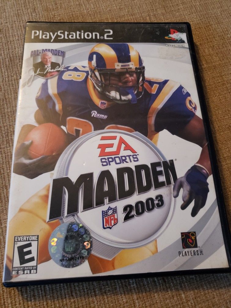 Madden 2003 PS2 Game