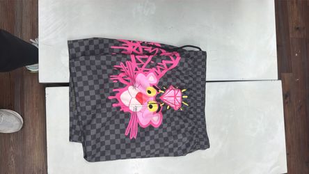 Sprayground pink Panther Graphic Checkered Shorts