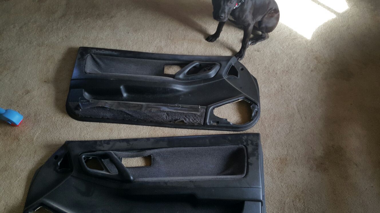 90-93 integra door panels