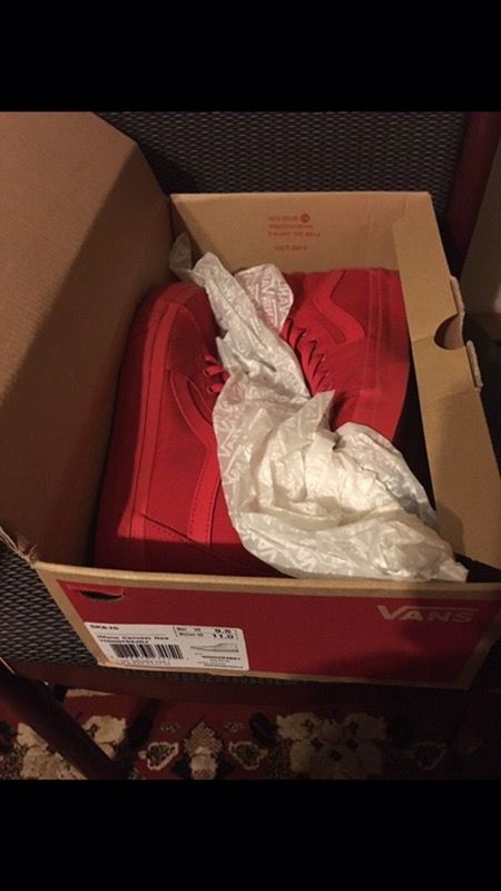 Vans shoes 9.5