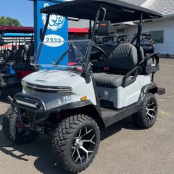 2025 Denago Nomad XL 4-Passenger Lifted 48-Volt Lithium Golf Cart