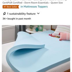 Like New Mattress And Topper