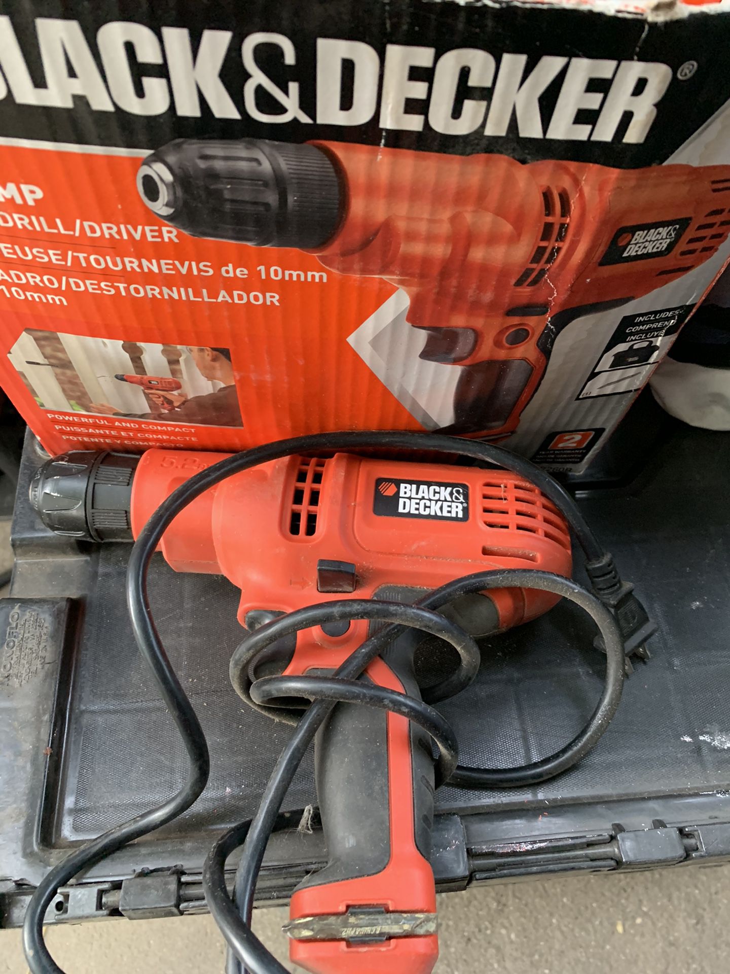 5.2 amp drill and driver