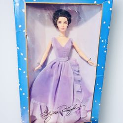 New In Box 2000’ Elizabeth Taylor Barbie Doll White Diamonds Special Edition 