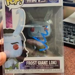 Frost Giant Loki Funko Auto Becket Certified 