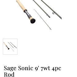 Sage Sonic 9’ 7WT Brand New