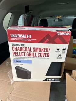 Smokestack Universal Fit Charcoal Smoker and Grill Cover