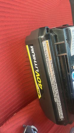 Ryobi 40V battery, dead