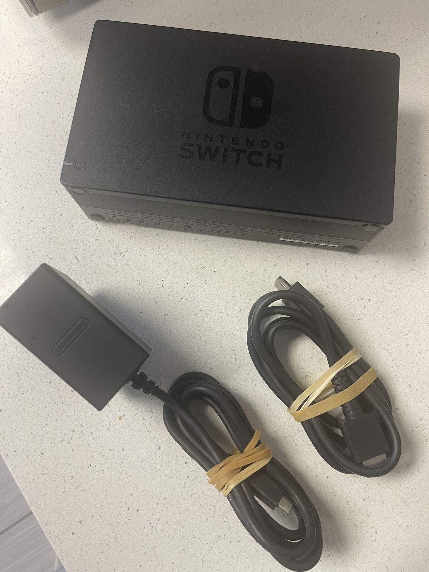 Nintendo Switch Replacement / Spare Dock , Power Adapter And HDMI Cables !! OEM Nintendo Brand !!