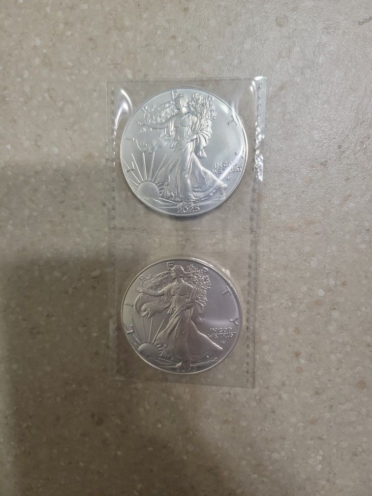 2025 American Silver Eagles.  $60 Each 